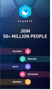 Elevate brain training free app for android and ios