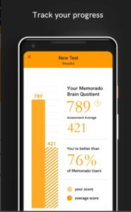 Memorado free brain training app for android and ios
